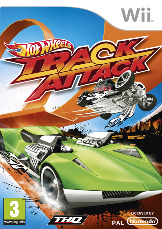 Boxshot of Hot Wheels Track Attack for NINTENDO Wii