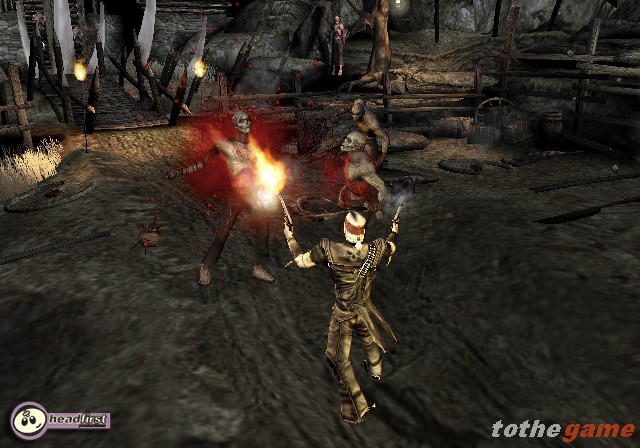 Screenshot of Deadlands (PS2)