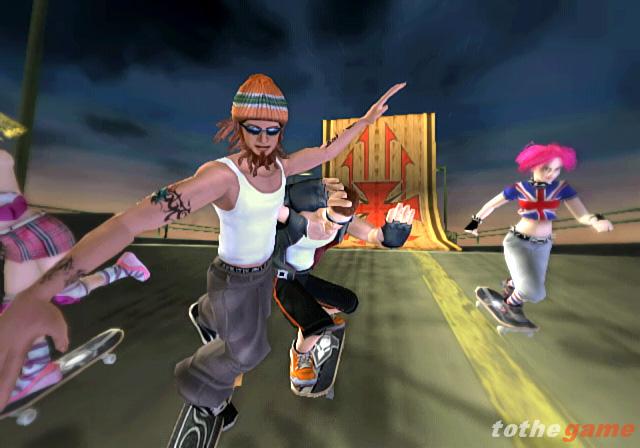 Screenshot of Tony Hawk's Downhill Jam (NINTENDO Wii)