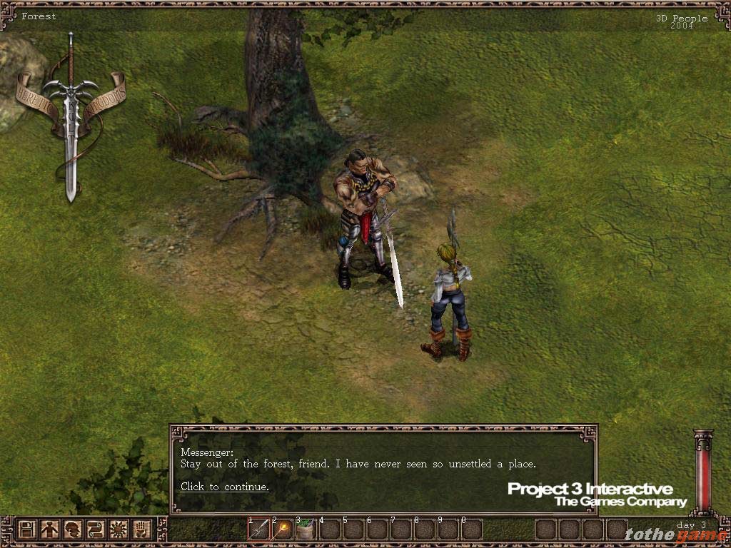 Screenshot of Kult: Heretic Kingdoms (PC)