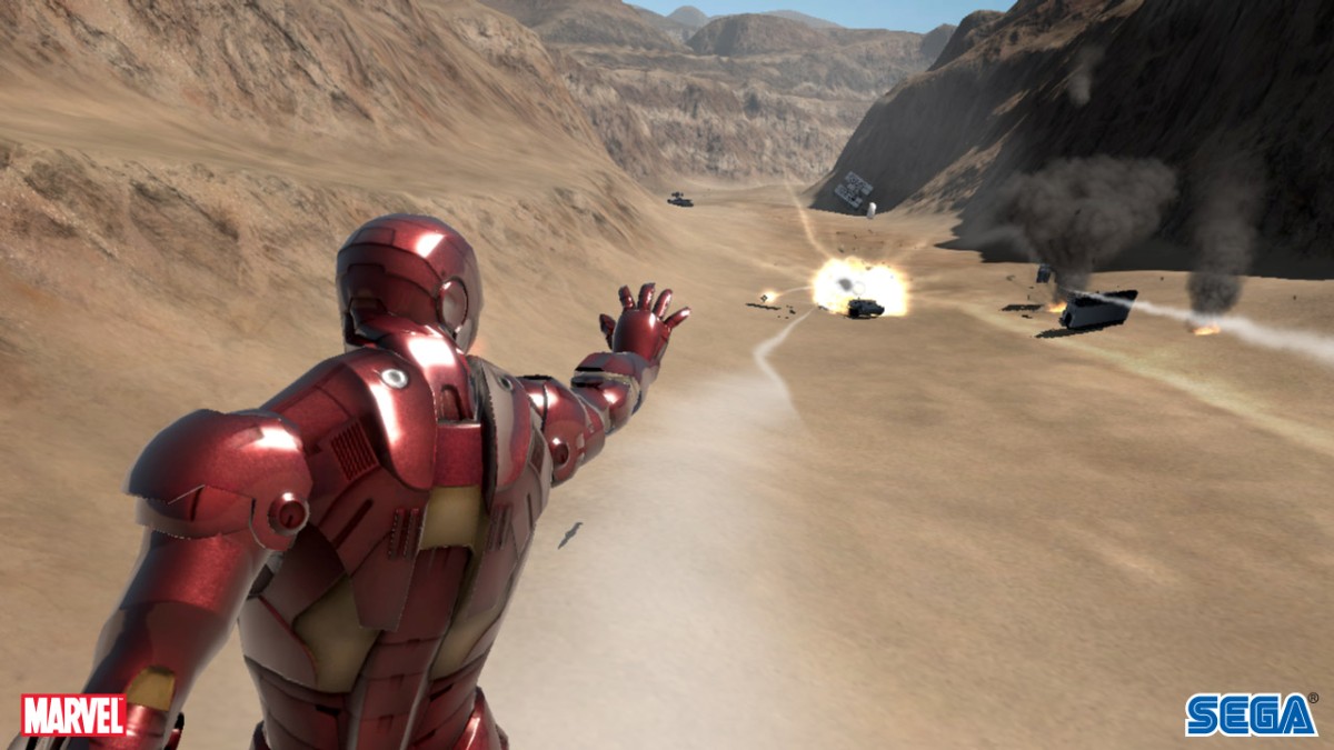 Screenshot of Iron Man (XBOX360)