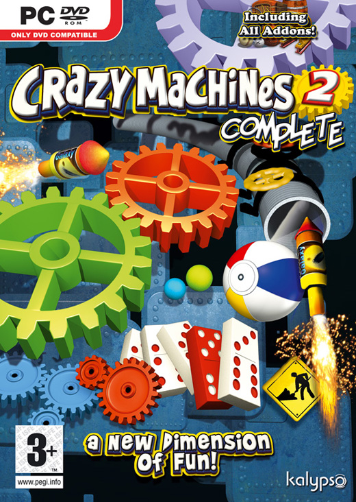 boxshot uk grand Crazy Machines 2 Complete Télécharger Free Full PC Game